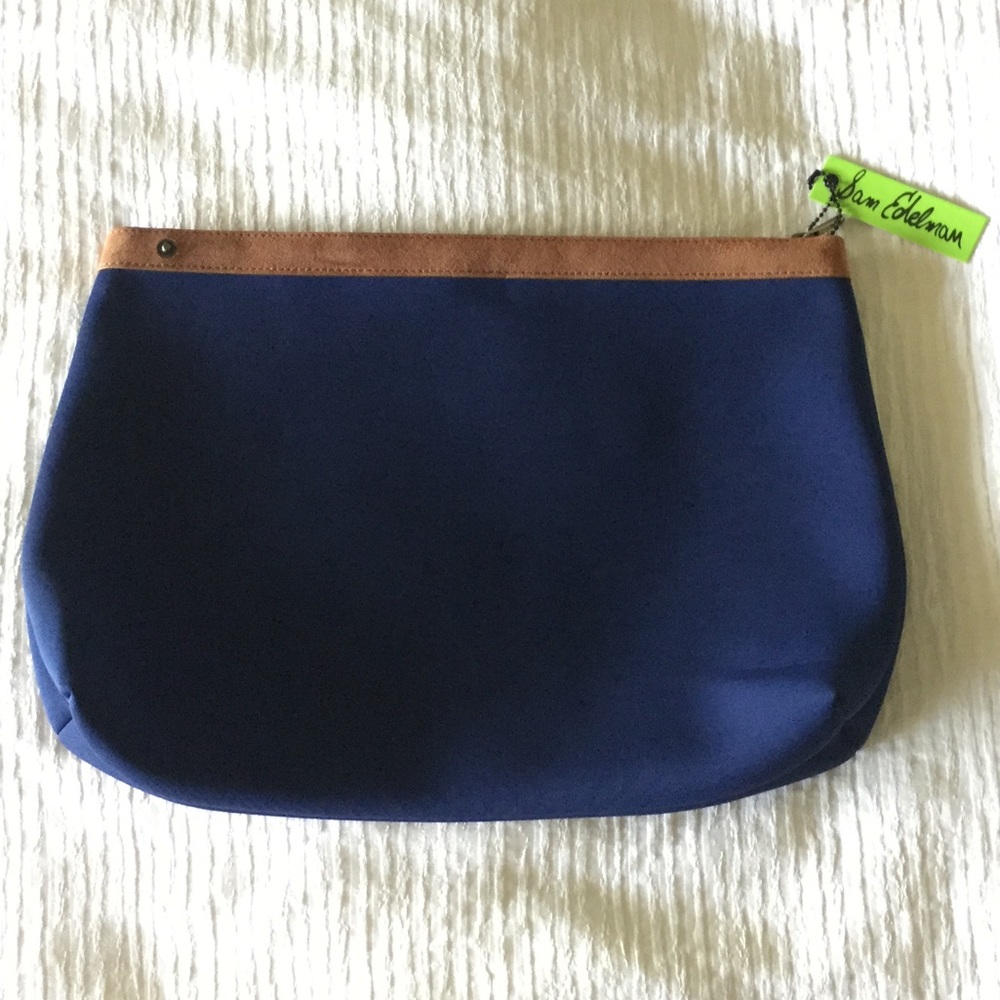 NWT Sam Edelman Suede Trim Bag - Picture 4 of 5